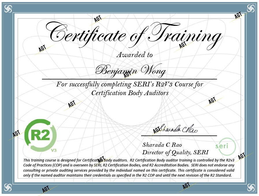 R2 cert